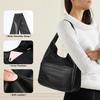 Large Capacity Soft Leather Tote - 2025 Spring/Summer Commuting & Versatile Single Shoulder Bag for College Women
