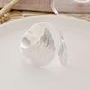 6PCS Leaf Napkin Ring Metal Napkin Ring Holder High-end Towel Ring  Restaurant