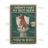 Artisian Toilet Metal Plaque Tin Sign Nice Butt Arse Sweet Cheeks Bathroom Washing Room Decorative Plate Wall Decor Garage Bar