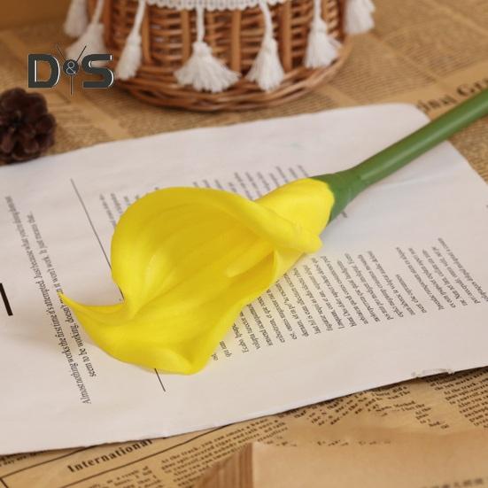 Neblunkantis dirbtinis augalas akį traukianti puošni gofruojanti Calla Simulation Flower