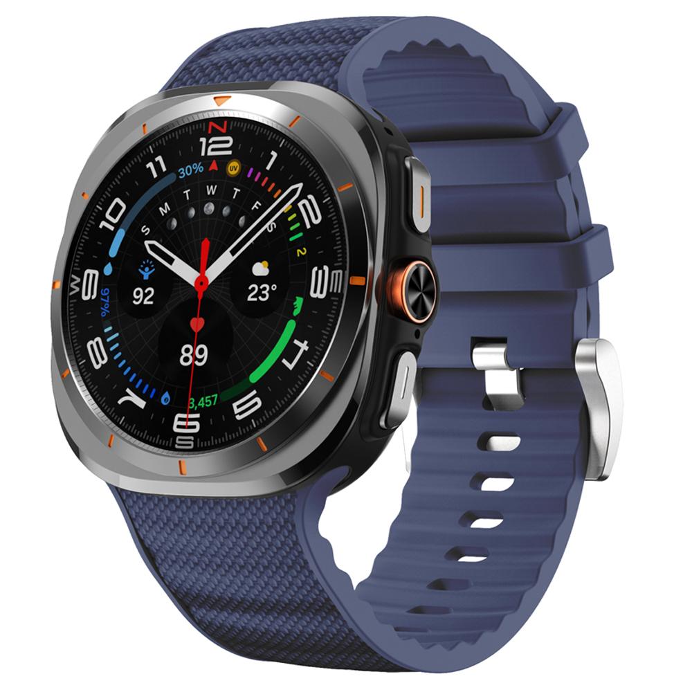 Nylon Functional Silicone Strap For Samsung Galaxy Watch Ultra 47MM Wristband Sports Bracelet