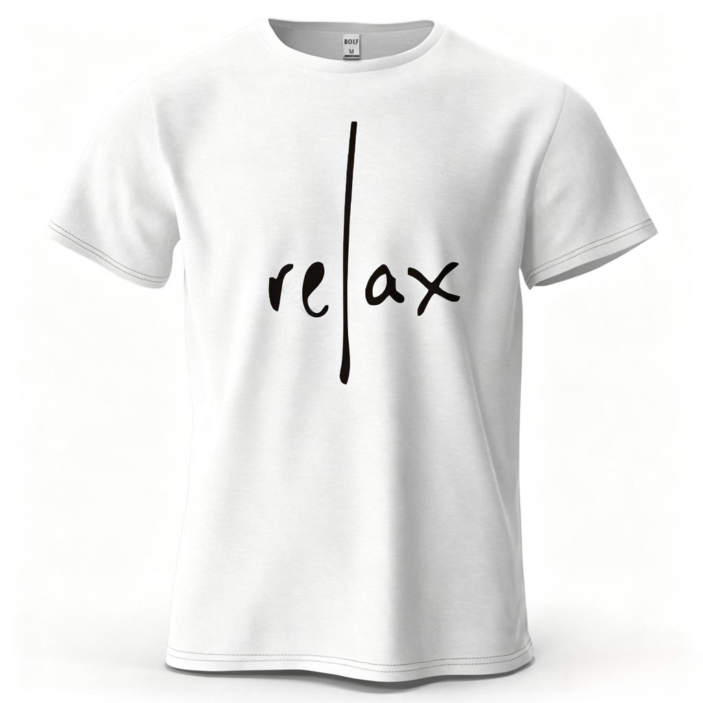 Unisexs Relax Graphic Short Sleeve Tshirt Breathable Simple Printed Tops Tee For Unisex Summer Casual Sportswear