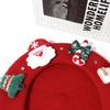 Teens Girls Christmas Beret Festival Thick Beret Woman Windproof Outdoor Painter Hat Christmas Photography Beret Hat