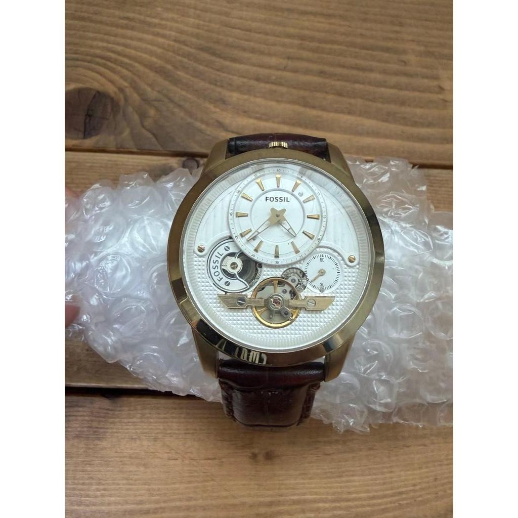 Used FOSSIL Skeleton Quartz Watch