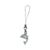 Elegant Small Dolphin Bag Decoration Phone Chain Strap With Hole For Handmade Bracelet Or Keychain Design