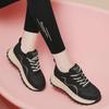 2024 Women's Genuine Leather Lightweight Lace-Up Sneakers - Non-Slip, Soft-Soled, Casual Fit for Autumn
