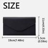 PU Leather Leather Passport Holder Portable RFID Blocking Wallet  Travel Accessories