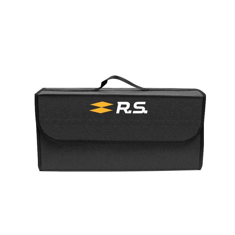 Car Boot Storage Box Storage Organizer Tool For Renault Clio Sandero Captur Megane R5 4 E-tech Scenic Austral Rafale Symbioz QM6