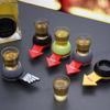 Russian Roulette Friend Drinking Booster Game Props  Alcoholic Penalty Turntable Toys Bar Entertainment Atmosphere Supplies