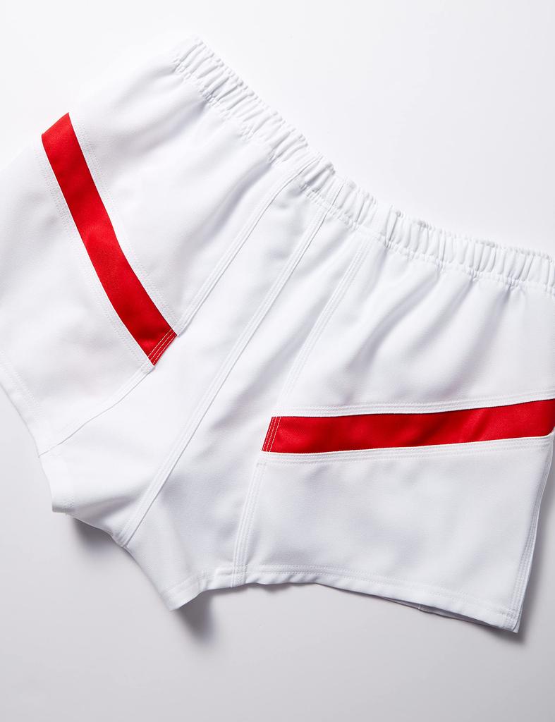 Canterbury JAPAN RUGBY SHORTS Men's Rugby Shorts RG21015B, Size 10, White, Size 5L