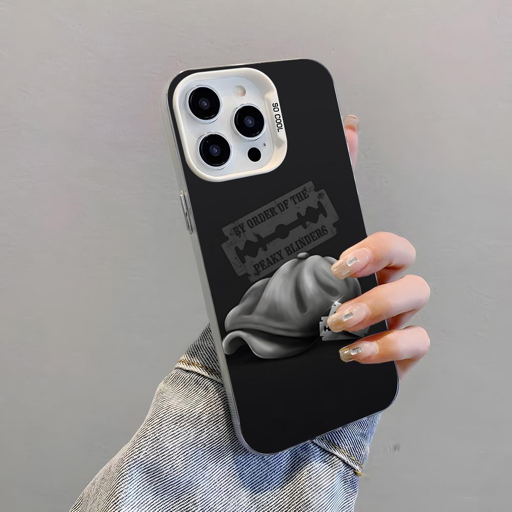 

Movie P-Peaky Blinders Phone Case For IPhone 17 Pro Max 15 Pro 16 14 Plus 12 13 Mini 11 Pro Shockproof Colorful Cover iPhone 16 Pro Max