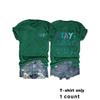 Women's Round Neck Fashion Letter Slogan Printed Top T-Shirt