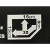 SK11 3D Small Bag Black SSB-1515