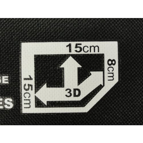 SK11 3D Small Bag Black SSB-1515