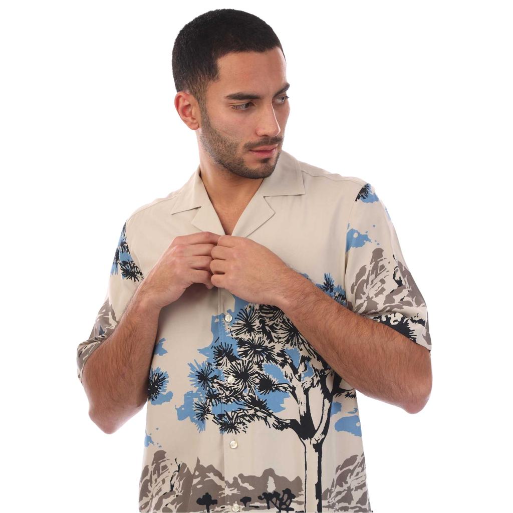 BOSS Mens Striped Shirt