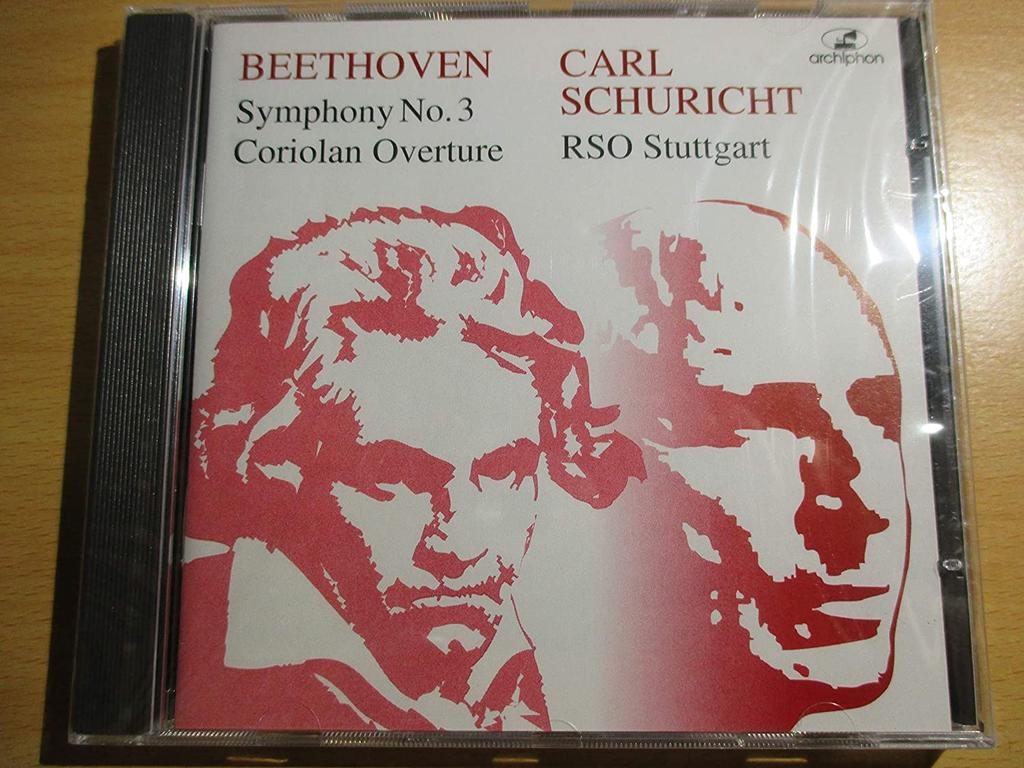 CD CARL SCHURICHT - Beethoven: Symphony No.3 ARC28 archiphon 1994 Non Japan Classical Used