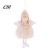 Doll Pendant Cute Plush Angel Christmas Ornament, Small Fairy Party Accessories Pendant, Tree Hanging Decoration for Holiday Decor