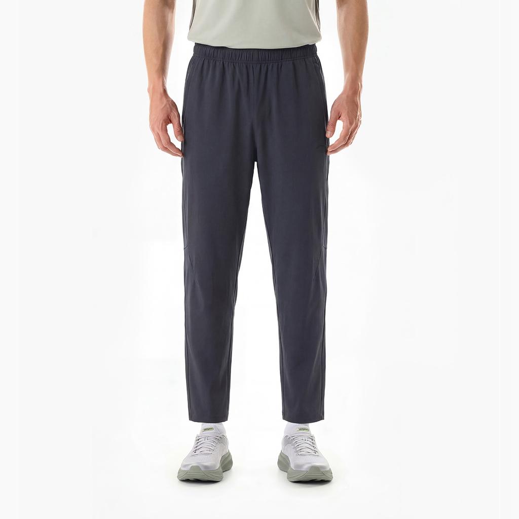 Li-Ning Fitness Series Slim Fit Logo Stitching Sports Casual Pants Men bottoms AYKWB35-3
