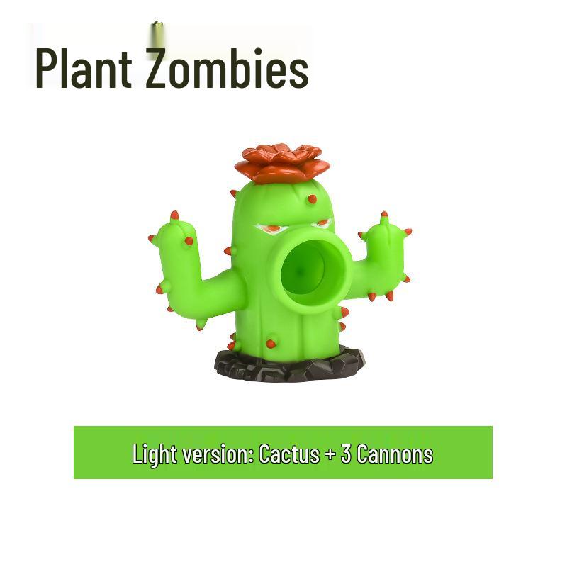 Plants Vs. Zombies Toy Set: Bewitching Mushroom, Fish Hook, Grassland Mine, Flaming Tree, Poison Pea