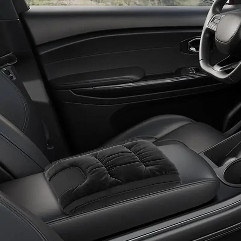 Universal Car Armrest Box Booster Pad Comfortable Support Center Console Heightened Elbow Drag Armrest Box Pad Car Interior