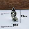 1Pcs Umbrella Rope Bracelets Accessory Undead Skull Brass Knife Beads Edc Outdoor Diy Paracord Handmade Woven Lanyard Pendant