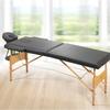 Table De Massage Pliante Avec Accessoires Et Housse Tdm102 Noir Yoghi