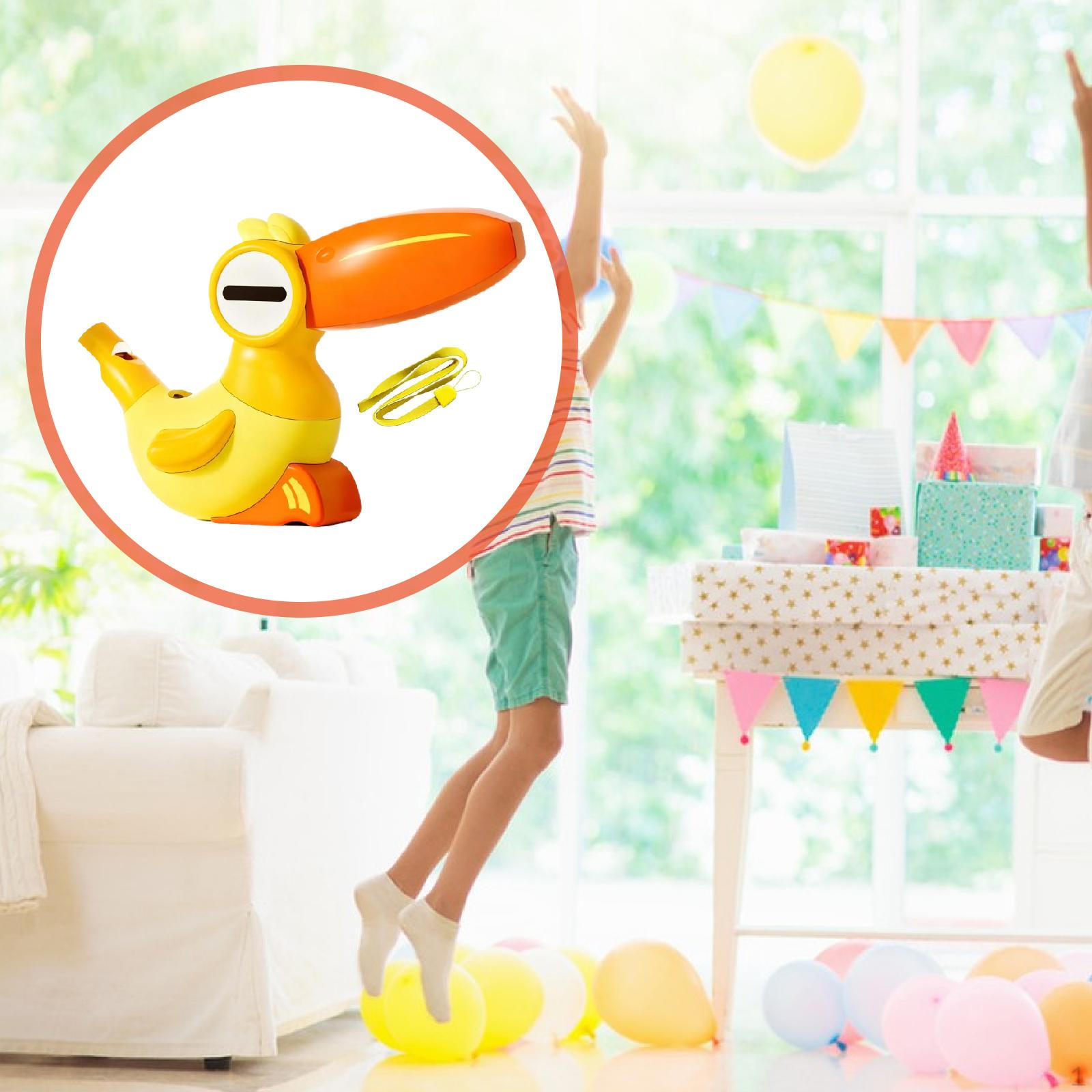 

Bird Water Whistle Call Easy to Carry Party Favors Gift Cute Prop Kids Musical Toy оранжевый