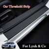 Pentru Lynk & Co 01 02 05 07 08 09 Strip de Protecție Prag Auto Anti-zgârieturi Anti-coliziune Strip Decorativ Ușă Portbagaj Autocolante