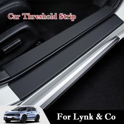 For Lynk & Co 01 02 05 07 08 09 Car Threshold Protection Strip Anti-scratch Anti-collision Door Trunk Decorative Strip Stickers