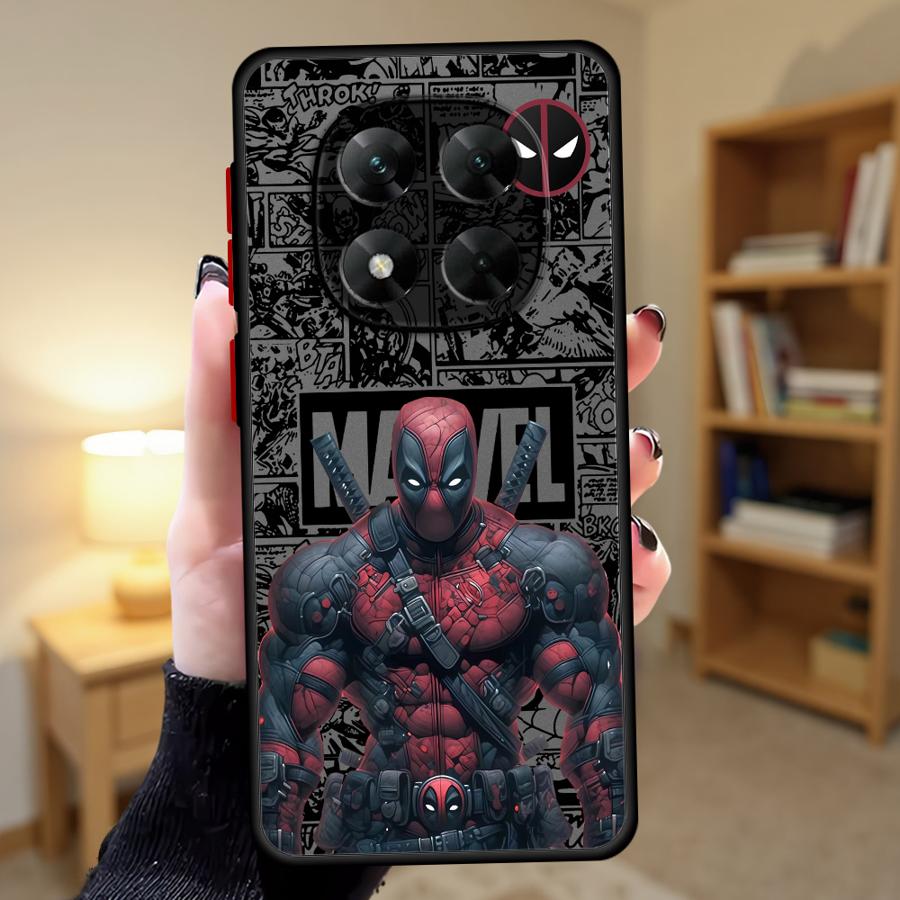 Funda Phone Cover Case for Xiaomi Redmi Note 14 11 14C 9S 12 A4 10 13 Pro Plus 13C Marvel Deadpool Sipiderman