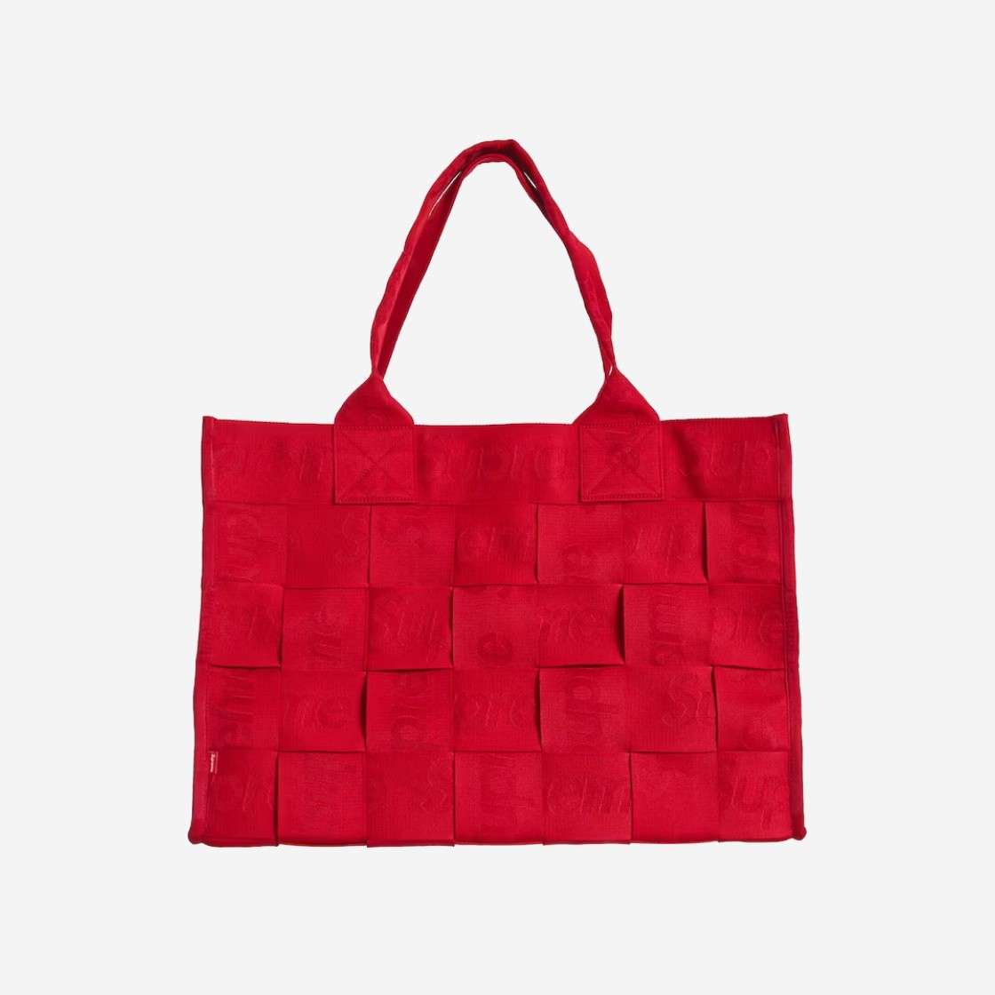 

Supreme Woven Large Tote Red 23SS -