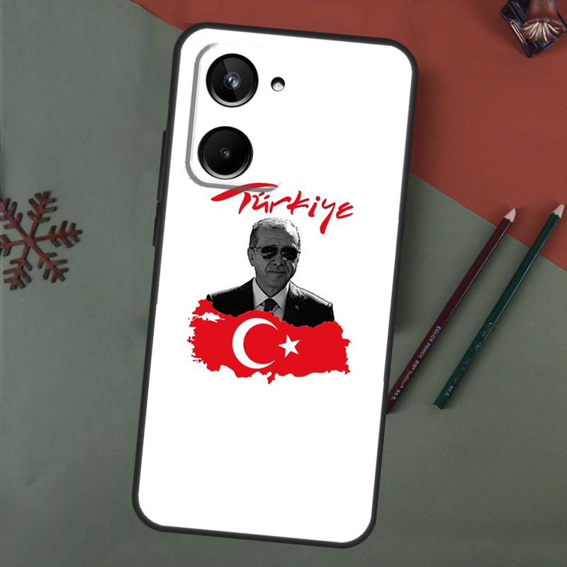 Turkey Recep Tayyip Erdogan Case For Realme C75 C65 C67 C71 C63 C61 C55 C51 C53 C35 11 12 13 14 15 Pro Plus GT6 GT7 Pro