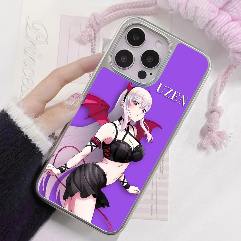 Mato seihei no slave Uzen Kyouka Telefoonhoesje voor iPhone 17 16 15 14 13 12 11 Air Pro Max Plus Zilverkleurige Kleurrijke Cover Cover