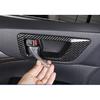 For Toyota Highlander 17- Carbon Fiber Car Door Handle Bowl Cover Trim 4PCS