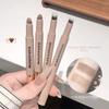 Long Lasting 3D Contouring Pen Matte Finish Waterproof Facial Contour Stick With Brush Cream-Textured Nose Shadow Contour Pen