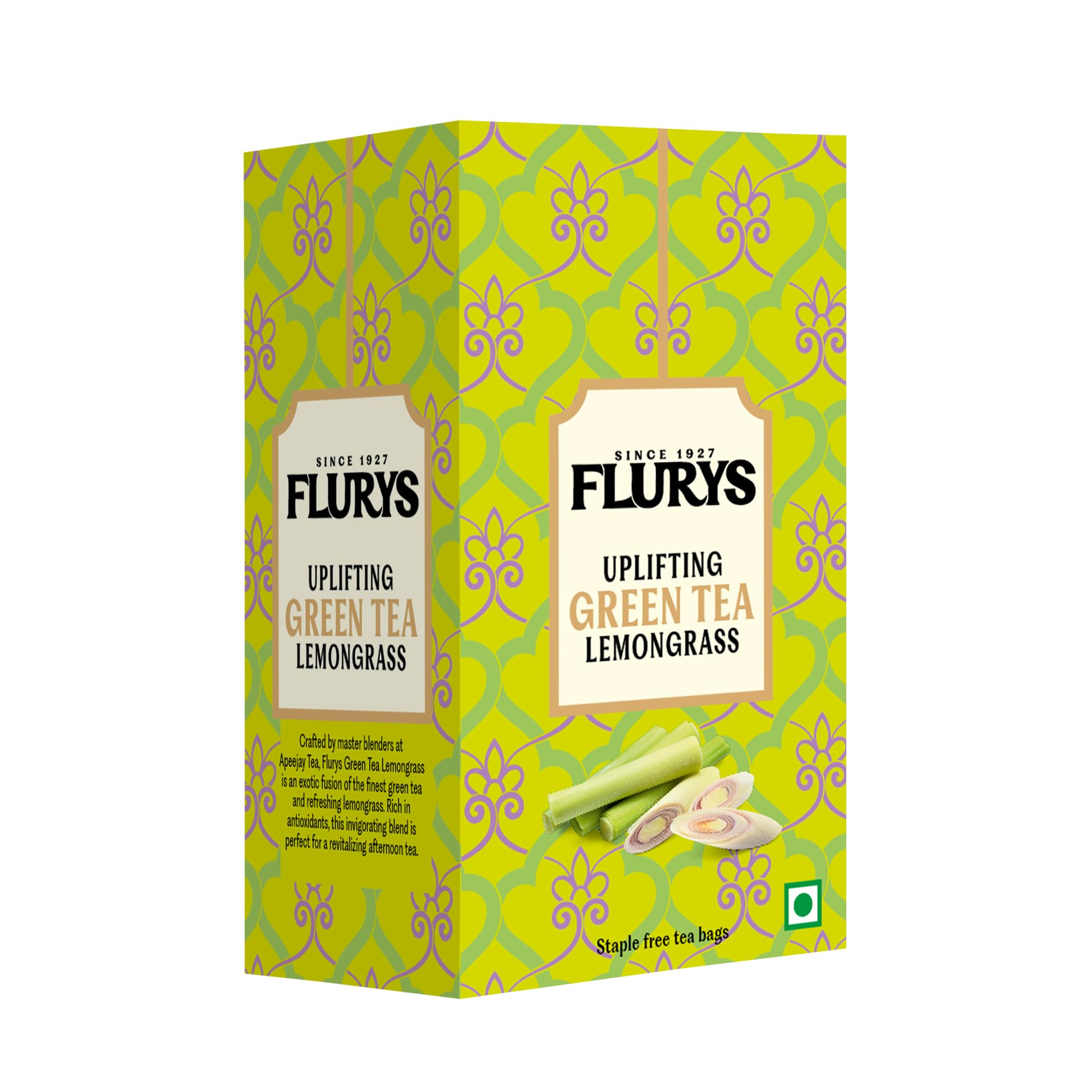 Flurys Pure Green Tea Loose Tea 200 Grams Leaf Loose