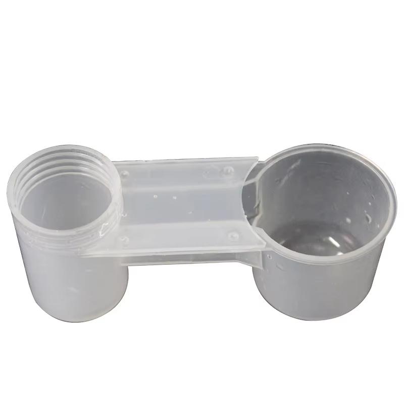 Plastic Pet Bird Drinker 500ml Feeder Water Bottle Cup for Cat Chicken Pigeon Durable Automatic Watering System
