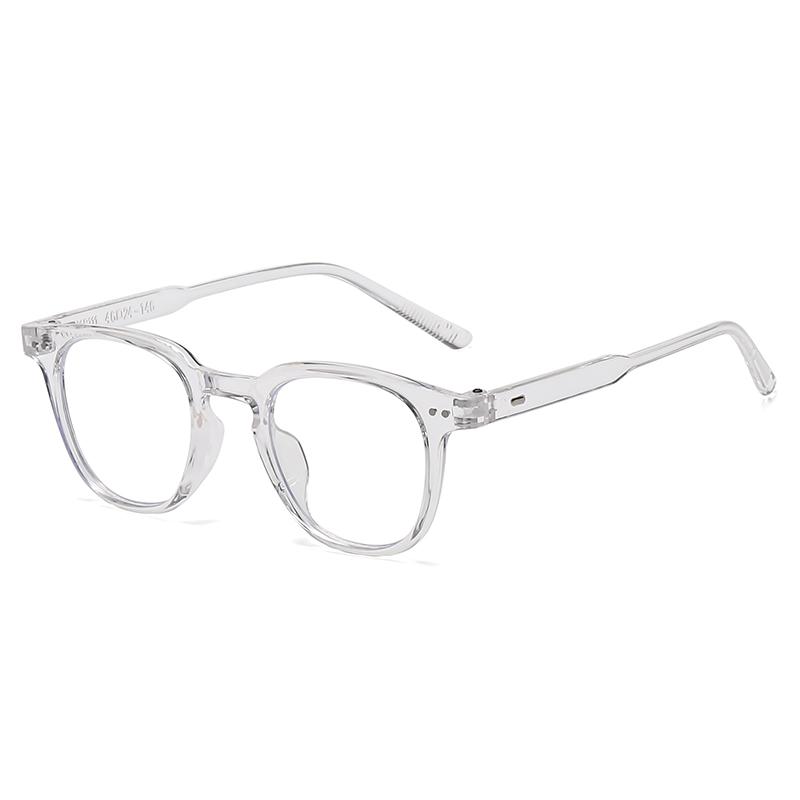 

New Fashion Y2K Style Glasses - Frame Retro Square Glasses for Women Lady Decorative Eyeglasses Korean Powder Blusher Eyewear