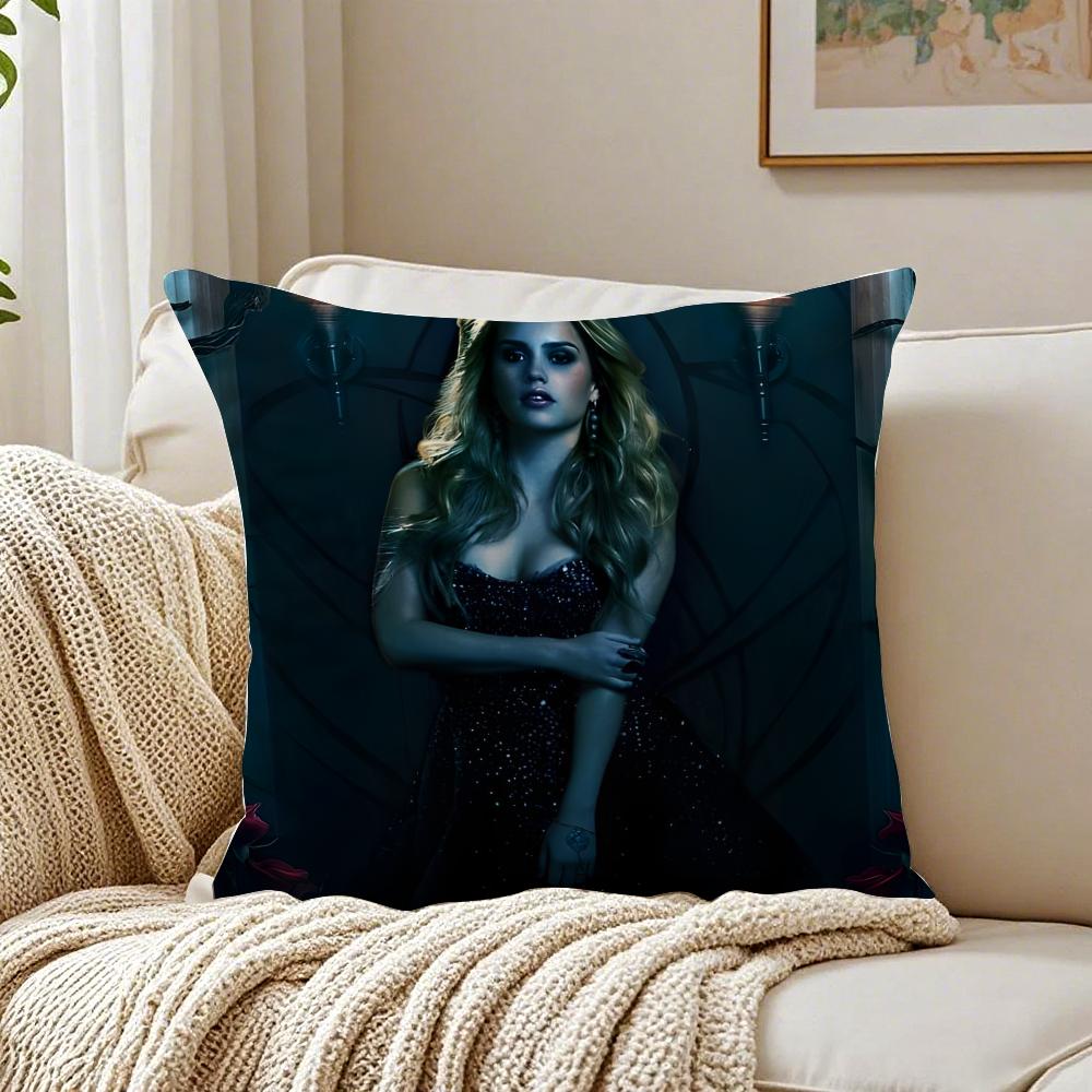 R-Rebekah Mikaelson Originals Cushion Cover Pillowcase Anti-Dustmite Living Room Sofa Decor Cushion Room