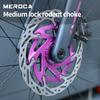 MEROCA XR Bicycle Brake Rotor 140MM 160MM Bike Centerlock Rotor Heat Dissipation Floating Rotors Cycling Parts
