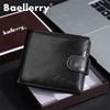 Baellerry Vintage Design Short Wallets for Men Fashion Card Holder Classic Coin Purses