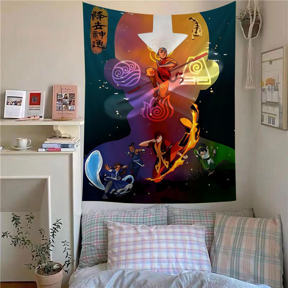Avatar the Last Airbender DIY Wall Tapestry Hippie Flower Wall Carpets Dorm Decor Wall Art Decor