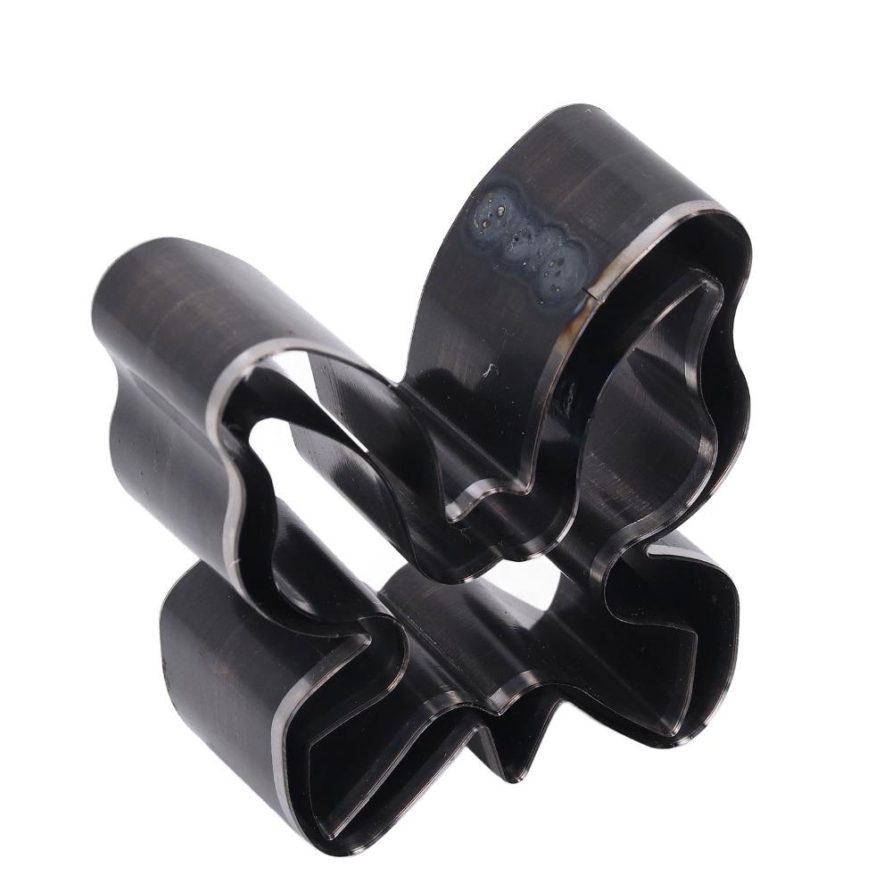 2 PCS Steel Leather Cutting Dies Set Handmade Keychain and Wallet Making  For DIY Leather Craft