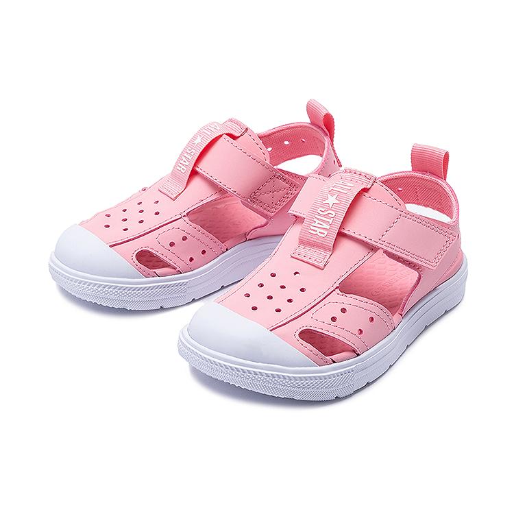 Converse Chuck Taylor Utility Sandal EasyOn PS Light Jellyfish Jitter Kids Sneakers Pink White A12154C