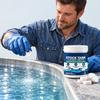 Livestock water tank cleaning sheet, scale and dirt remover. Farm water tank cleaning.