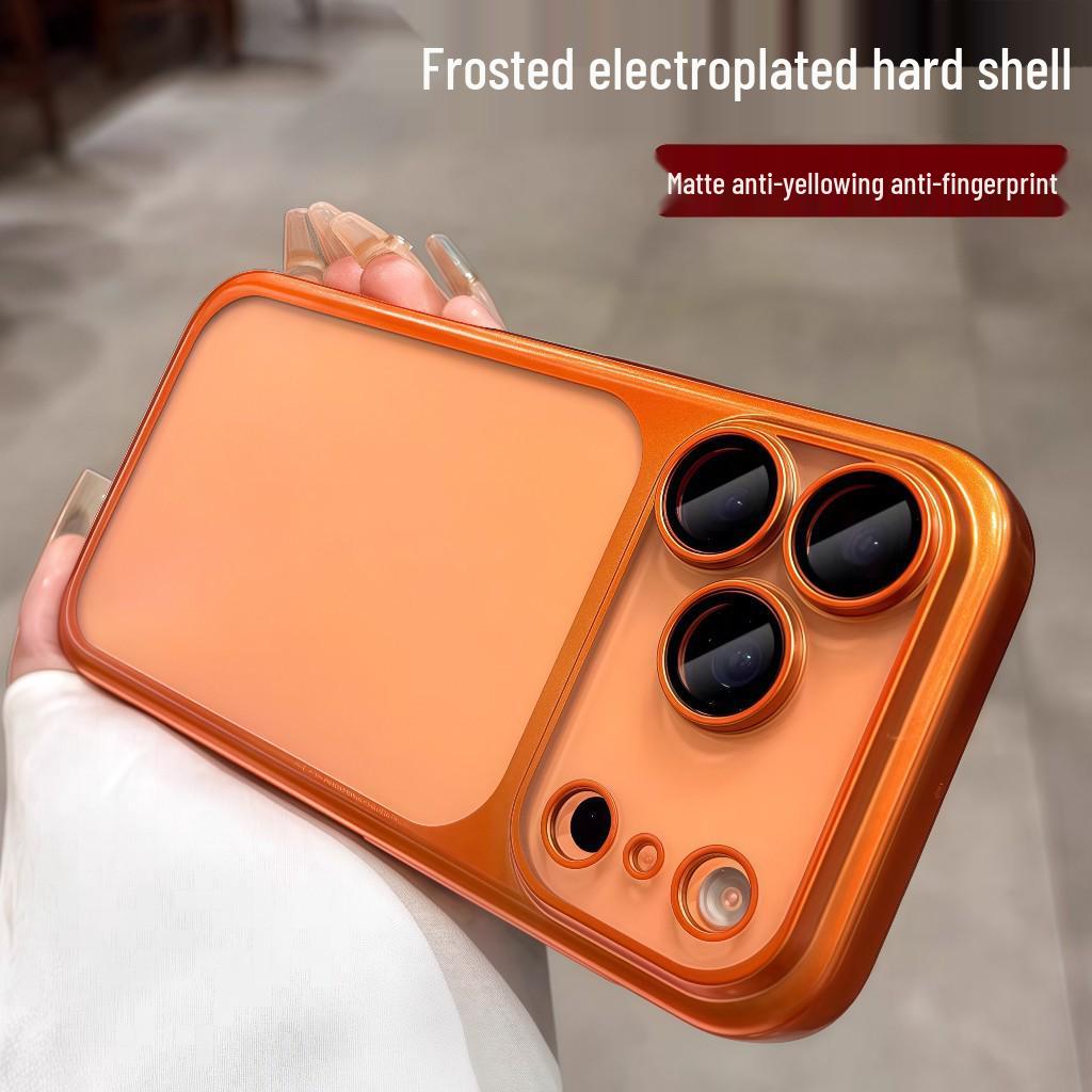 Second Change 17 Frosted Skin Case for iPhone16ProMax with Lens Film and Drop Protection