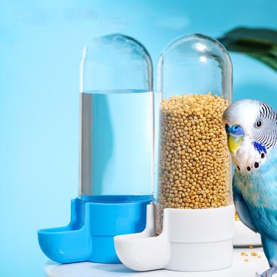 Pet Bird Automatic Drinker Feeder Blue Bird Feeder Bird Cage Parrot Feeding Tool Automatic Feeder Bowls Drinkers Bird Supplies