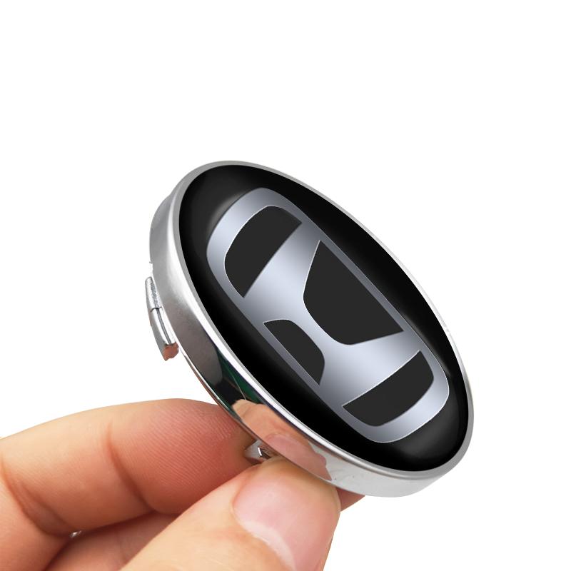 4 st 60 mm Bilhjul Navkapsel Bilaccessoarer För Honda Civic Accord Crider City XRV CRV HRV Inspire Fit Odyssey Envix