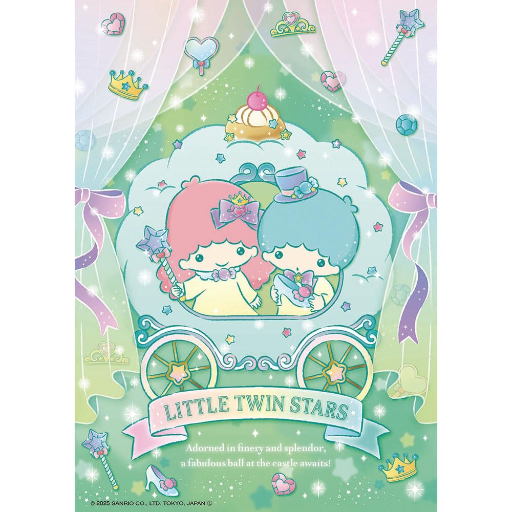 

in Beverly jigsaw puzzle Little Twin Stars Sparkling Ball x [Made Japan] 108-piece (18.2 25.7) 108-216