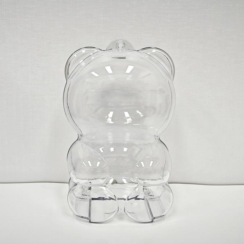Hacipupu Bear Gummy Collection Enamel Plush Keychain With Protective Dust Cover Cute Character Accessory Gift